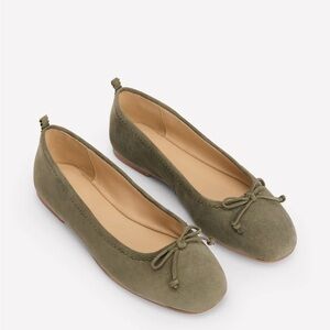 Boden Olive Green Ballet Flats size 40 9 women’s NEW